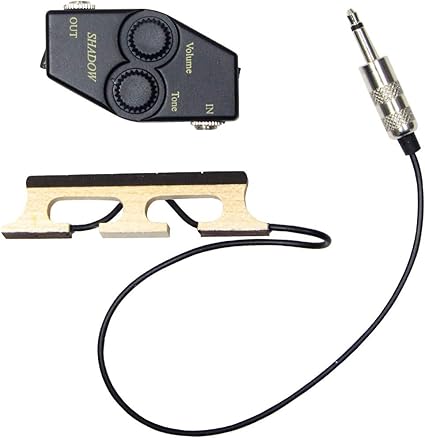 Shadow sh930-t 4 string banjo bridge piezo pickup with volume control