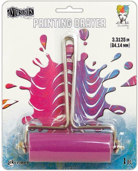 Dylusions Gel Plate Printing Brayer Medium