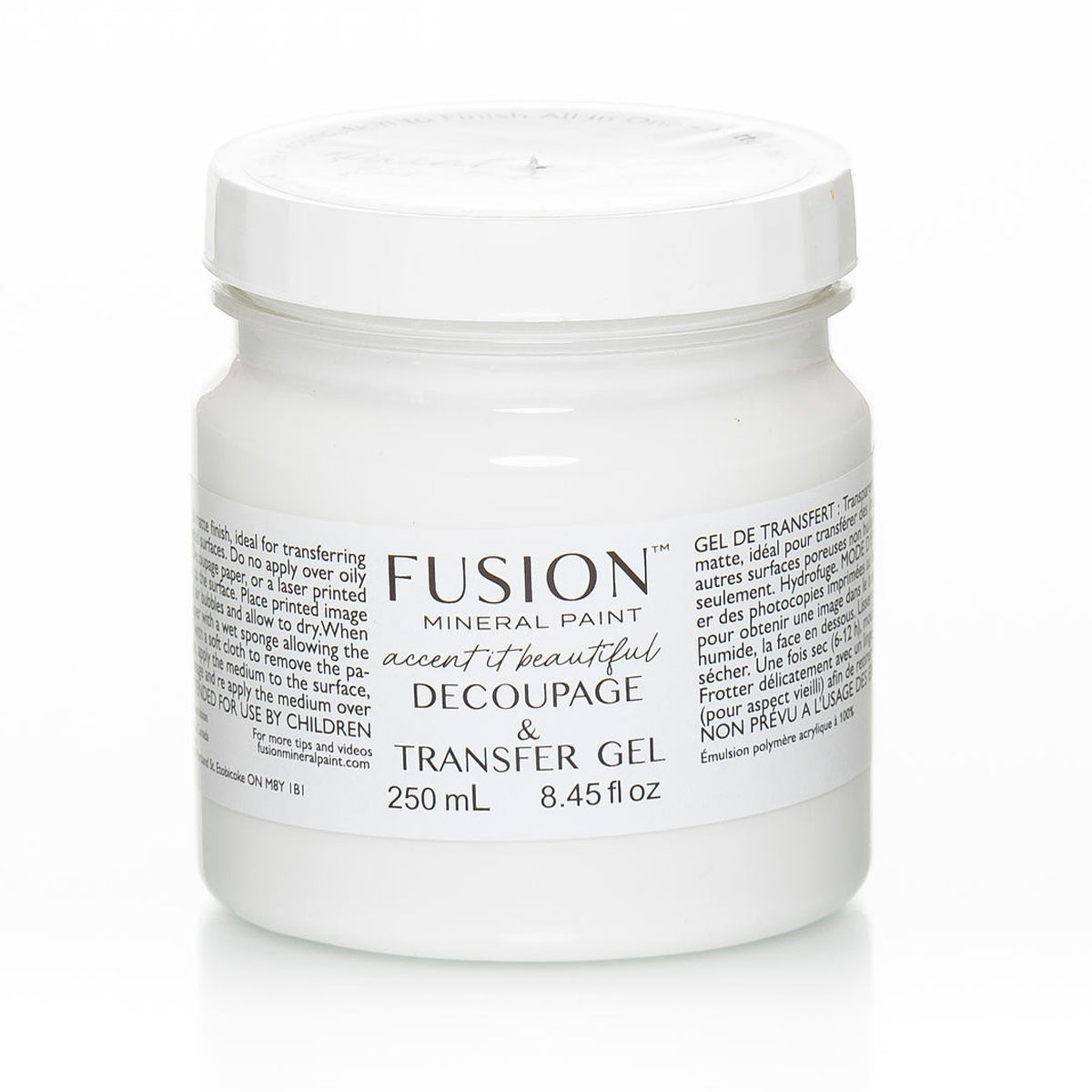 Fusion Decoupage & Transfer Gel 250 ml