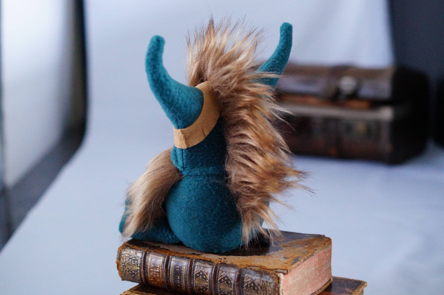 Gnomevillestudios - Viking Gnome- Blue with honey beard