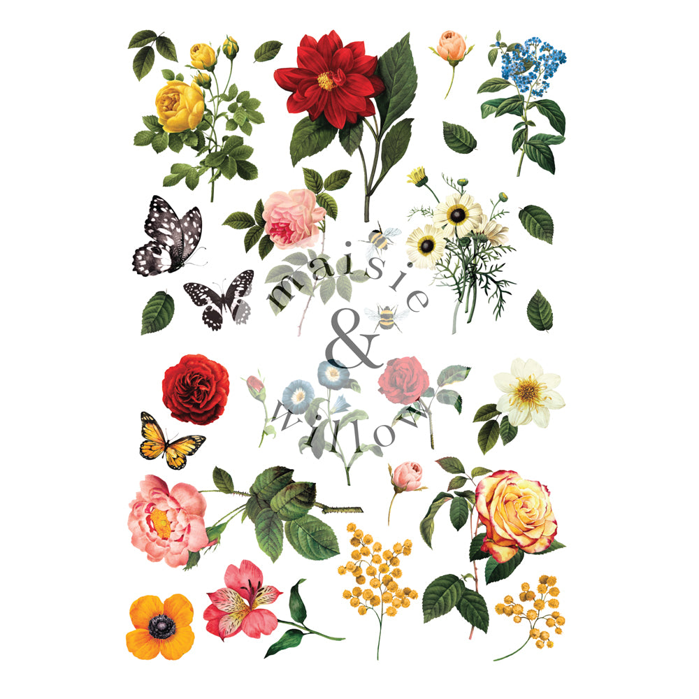 Maisie & Willow Decor Transfer Majestic Garden
