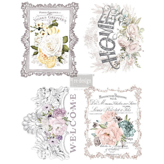 Re-Design Decor Transfer Floral Home