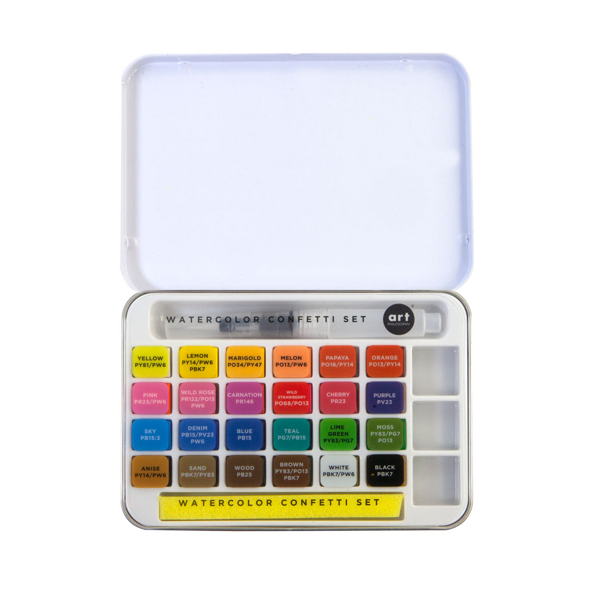Art Philosophy : Watercolor Confetti Set