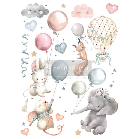 ReDesign Withe Prima Decor Transfer Sweet Dreams