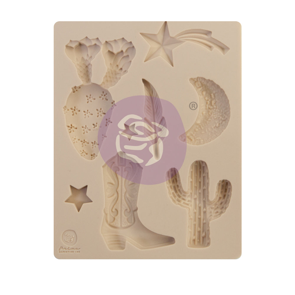 Prima ~ Golden Desert Collection Mould- 3.5x4.5"