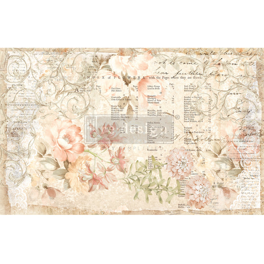 Floral Parchment