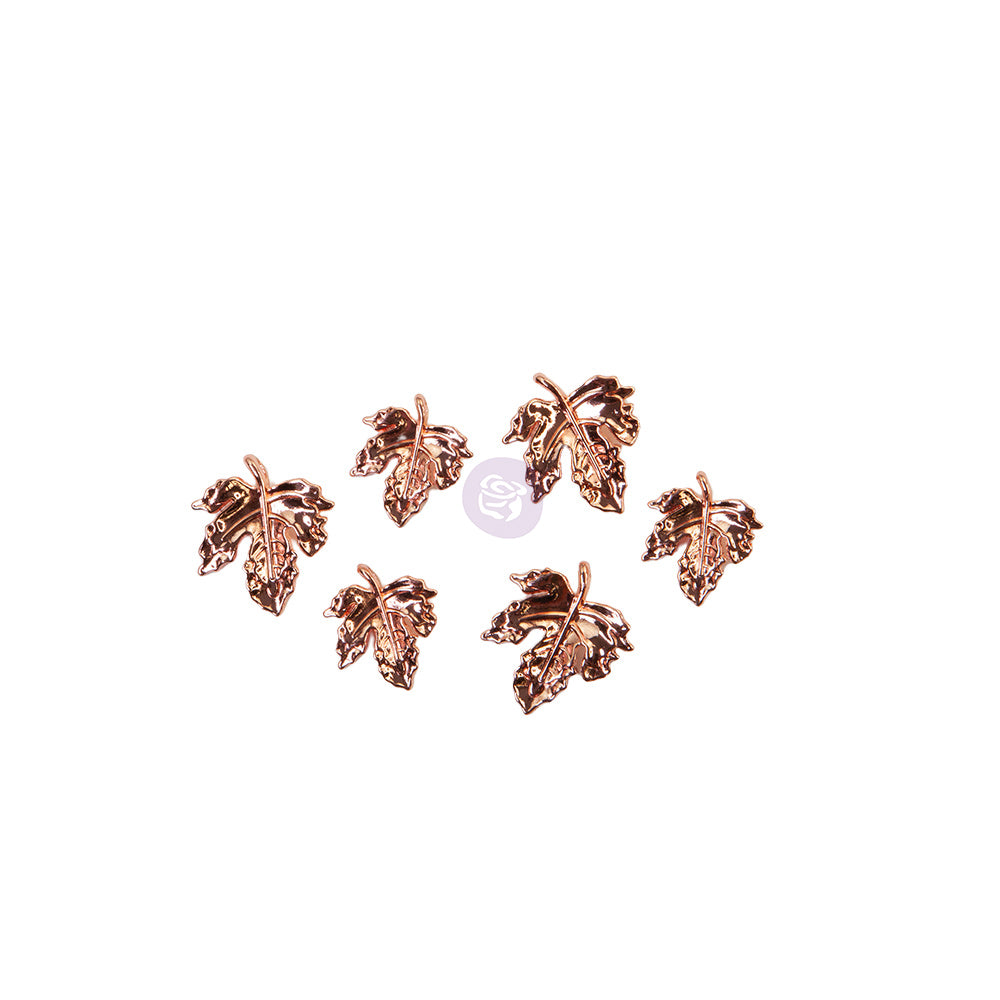 Prima : Pumpkin & Spice Collection Metal Charms (6 Pcs)