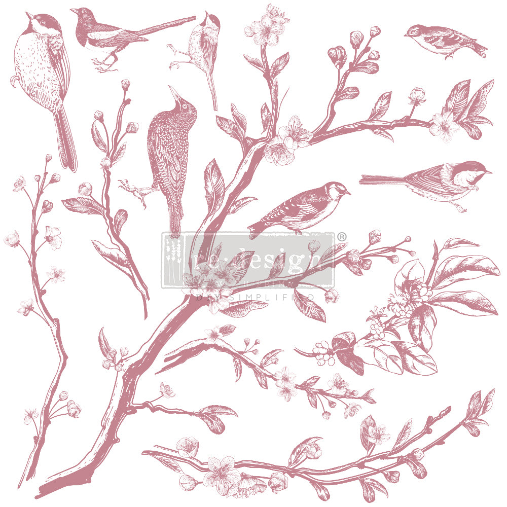 Clearly Aligned Decor Stamps - Springtime - 12x12"