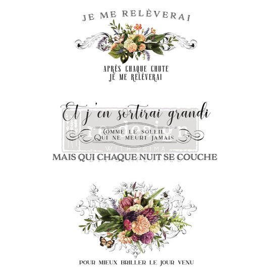 RE-DESIGN DECOR TRANSFERS BEAUTIFUL SUNSHINE