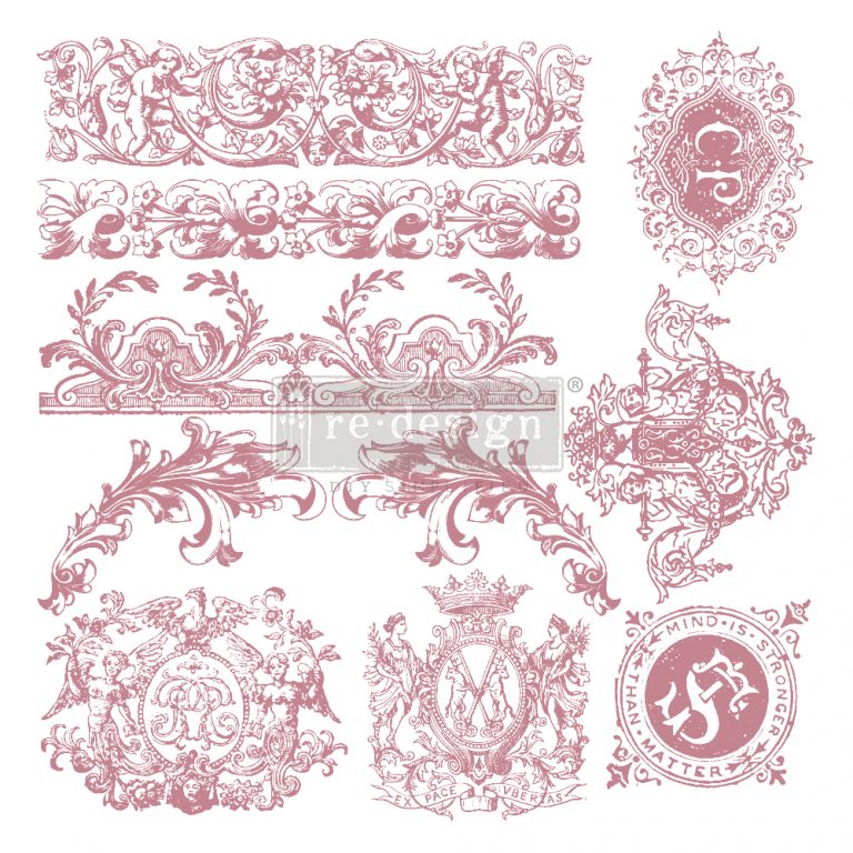 Clearly Aligned Decor Stamp Chateau De Saverne