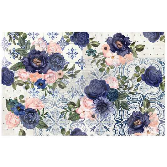 Re-Design With Prima® Decoupage Decor Tissue Paper - Fancy Essence 19.5x30"