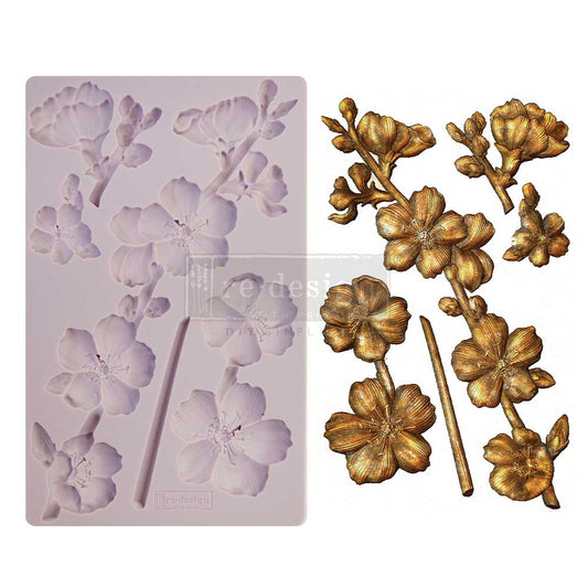 Re-Design With Prima® Decor Moulds - Botanical Blossoms 5x8"