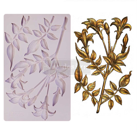 Re-Design With Prima® Decor Moulds - Lily Flowers 5x8"