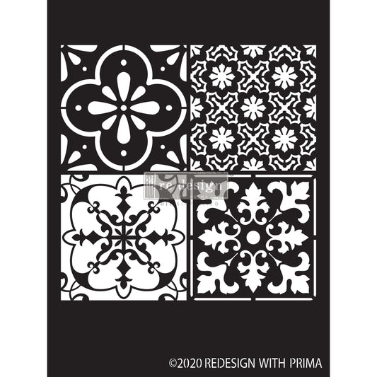 Decor Stencils Coastal Tile