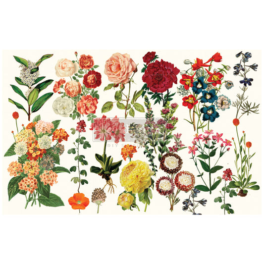 Re-Design With Prima® Decoupage Decor Tissue Paper - Forest Garden 19.5x30"