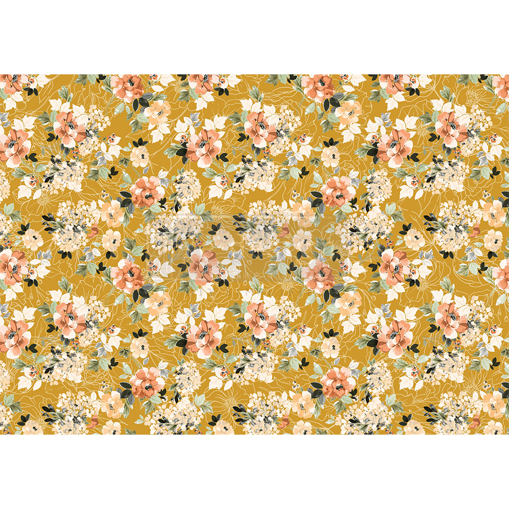 Re-Design With Prima® Rice Paper - Fleurette Dress 11.5x16.25"
