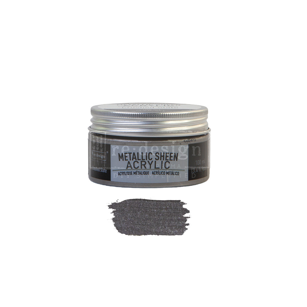Re-Design With Prima® Metallic Sheen Acrylic Paints - Colour Variety