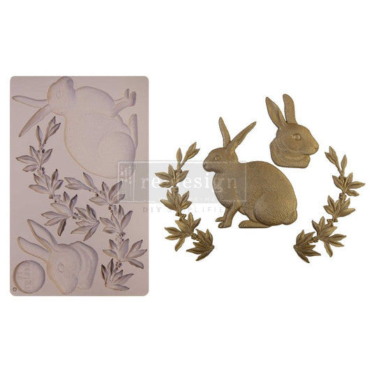 Re-Design With Prima® Decor Moulds - Meadow Hare 5x8"