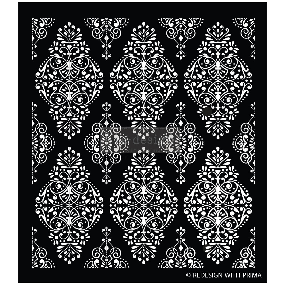 Redesign Stencil Diamond Flourish