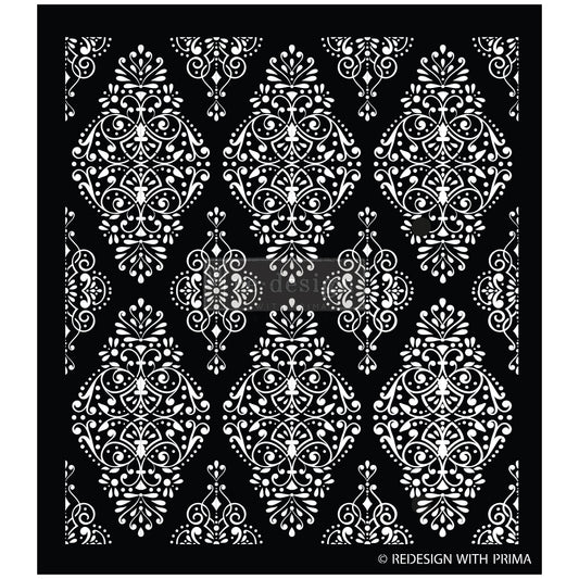 Redesign Stencil Diamond Flourish