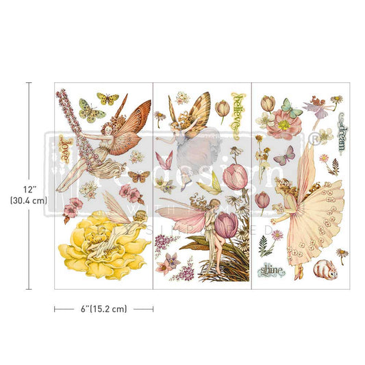 Redesign Decor Transfer, Fairy Flower