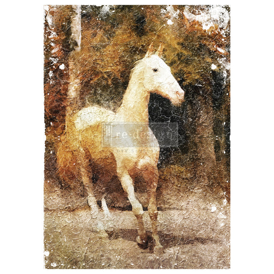 Re-Design With Prima® A1 Decoupage Rice Paper - White Majesty 23.4x33.1"