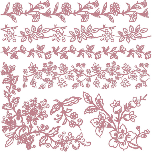Cllearly Aligned Decor Stamp Bold Branches