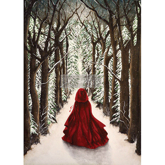 Re-Design With Prima® A1 Decoupage Rice Paper - In Deep Forest 23.4x33.1"