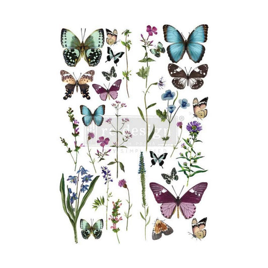 Redesign Decor Transfer Butterfly Oasis
