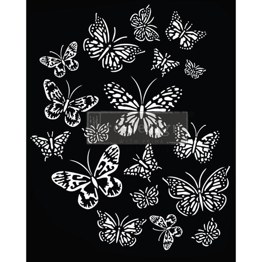 Redesign Decor Stencil Butterfly Love 16x20