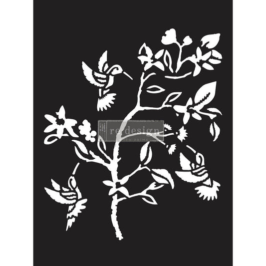 Redesign Decor Stencil Hummingbird