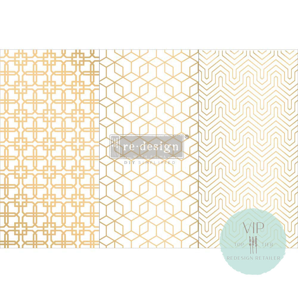 Redesign Decor Transfer Motif Geometrique