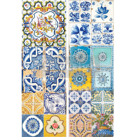 Re-Design Decor Transfer Ceramic Tiles II