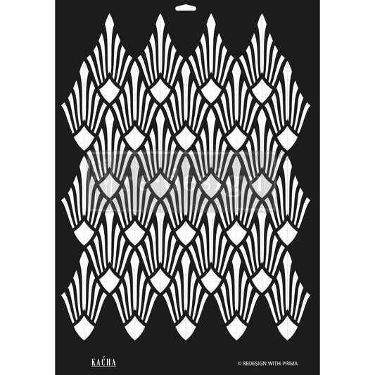 Redesign Decor Stencil Sunlit Diamonds