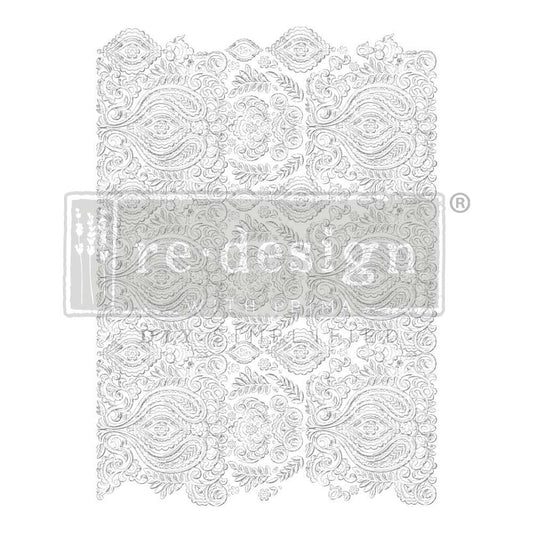 Re-design by Prima Transfer White Engraving