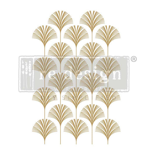 Redesign Decor Transfer 24"x35" - Intertwined Fans