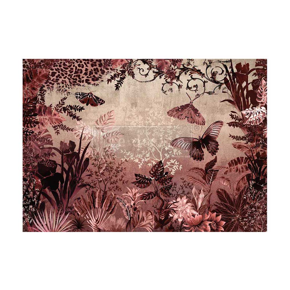 PRIMA A1 DECOUPAGE FIBER SEPIA RAINFOREST