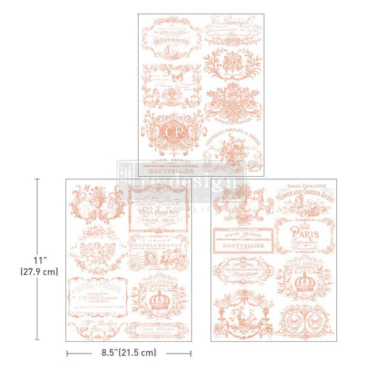Middy Transfers Vintage Labels III