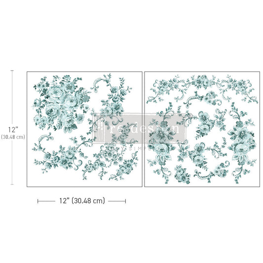 Maxi Transfer Minty Roses