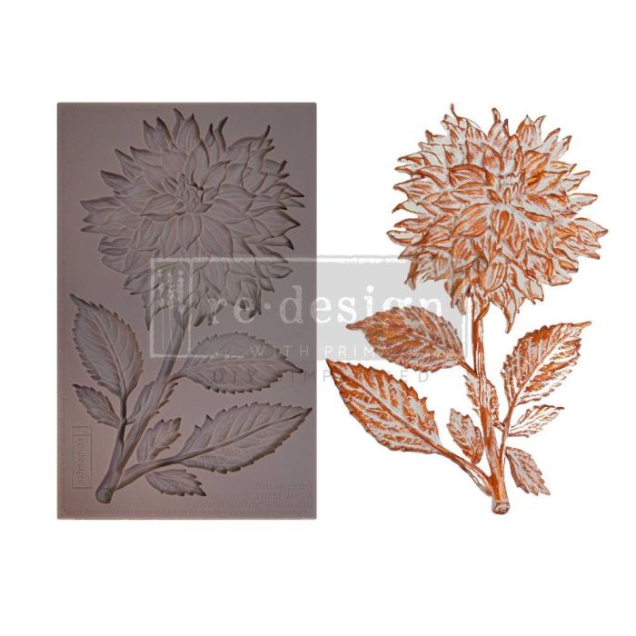 Re-Design With Prima® Decor Moulds – Sweet Dahlia 5x8"