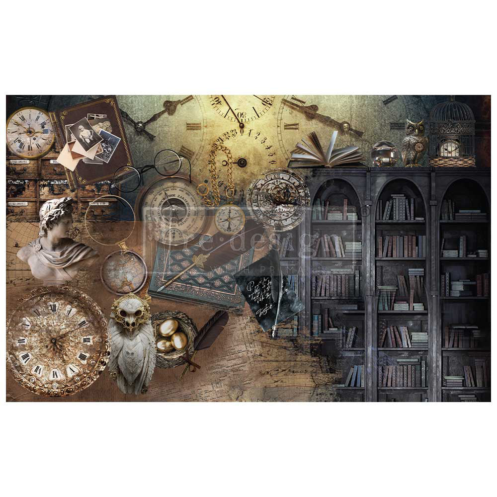 A1 Decoupage Fiber Archival Notes