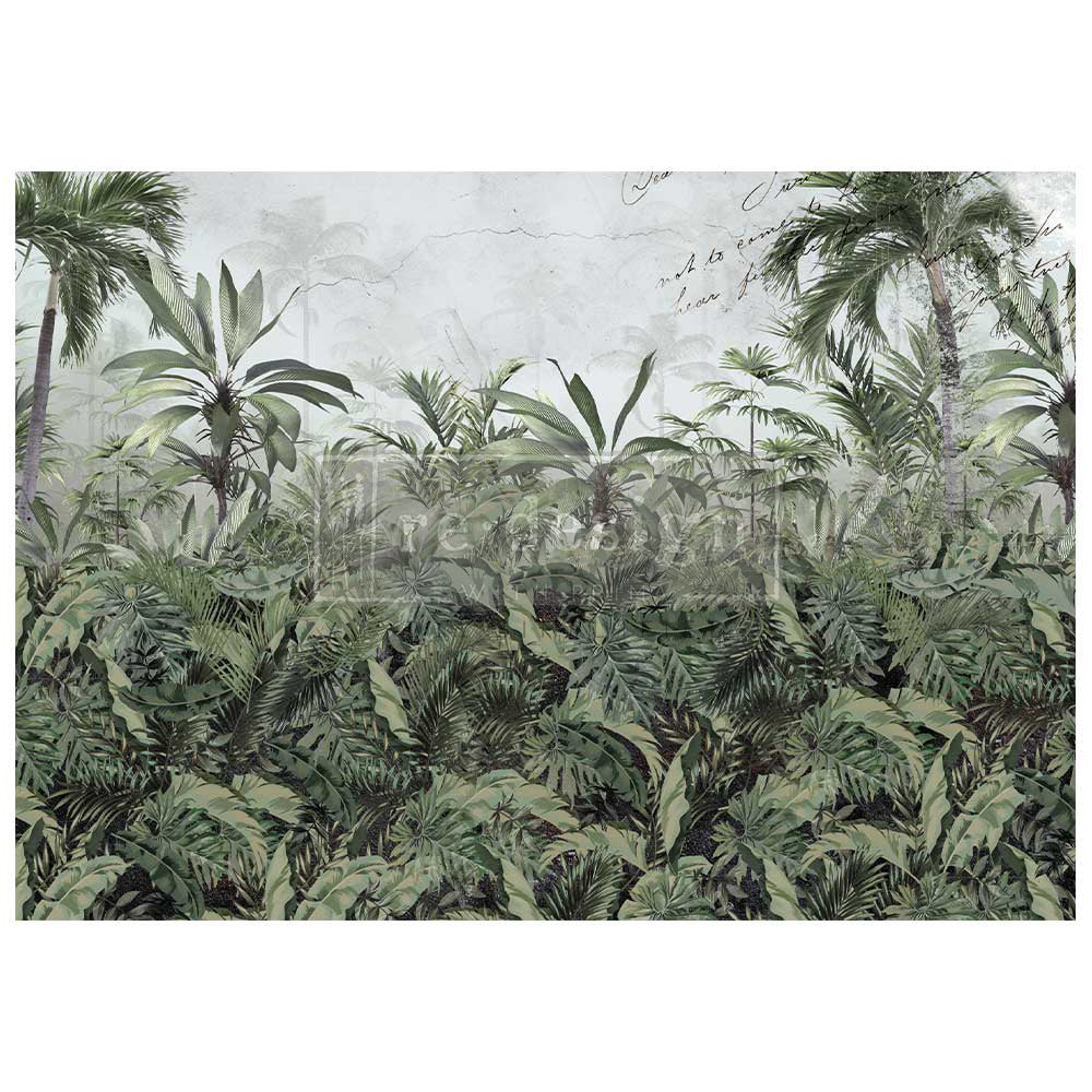 Decoupage Fiber - Somewhere Tropical