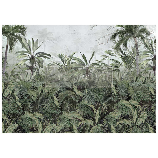 Re-Design With Prima® A1 Decoupage Fiber - Somewhere Tropical 23.4x33.1"