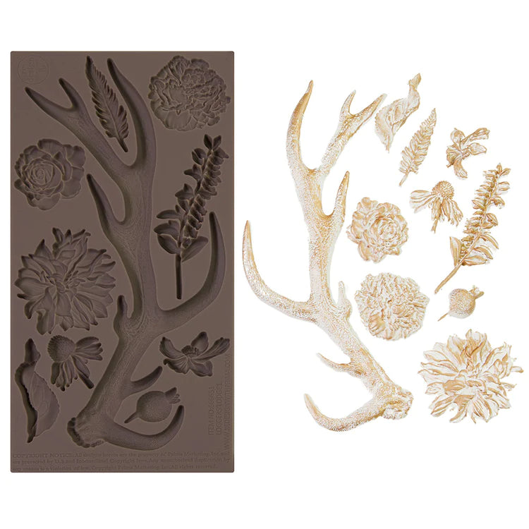 Re-Design With Prima® Decor Mould - Logger's Lodge 1 5x10"