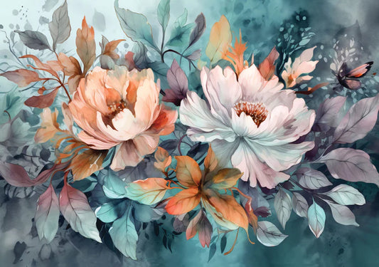 Re-Design With Prima® A1 Decoupage Fiber - Floral Dream 23.4x33.1"