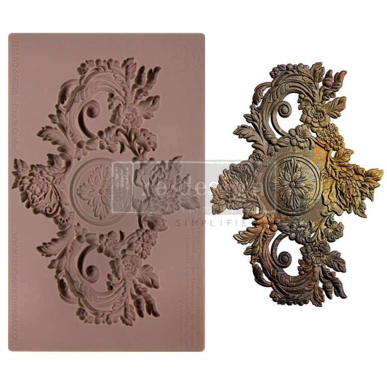 Re-Design With Prima® Decor Mould - Salon Parisien Charm 5x8"