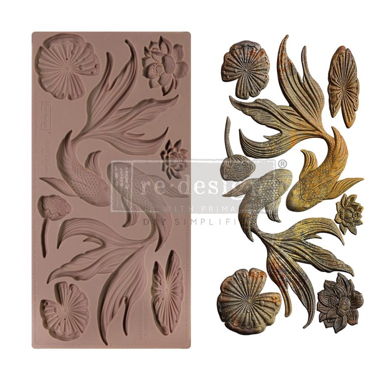 Re-Design With Prima® Decor Mould - Siamese Splendor 5x10"