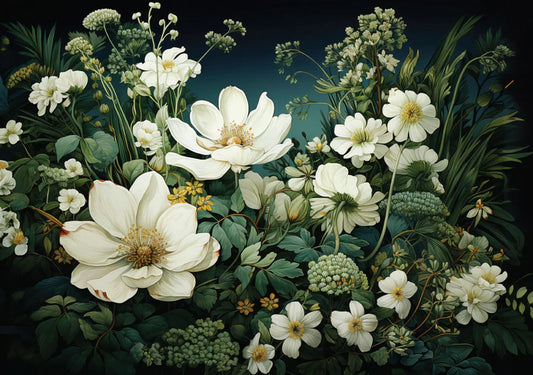 Re-Design With Prima® A1 Decoupage Fiber - Contrast of Night and Petal 23.4x33.1"