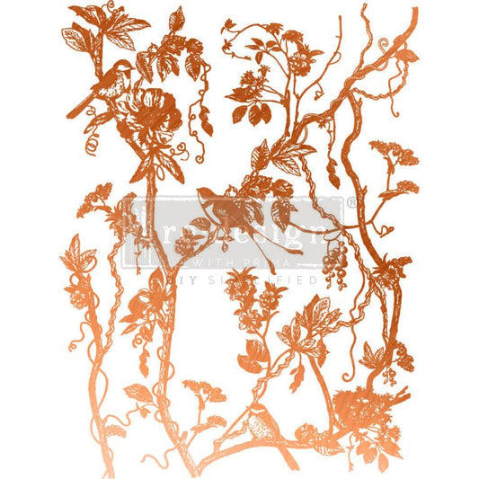 Re-Design With Prima® Decor Transfers - Kacha - Bird Watching 18x24"