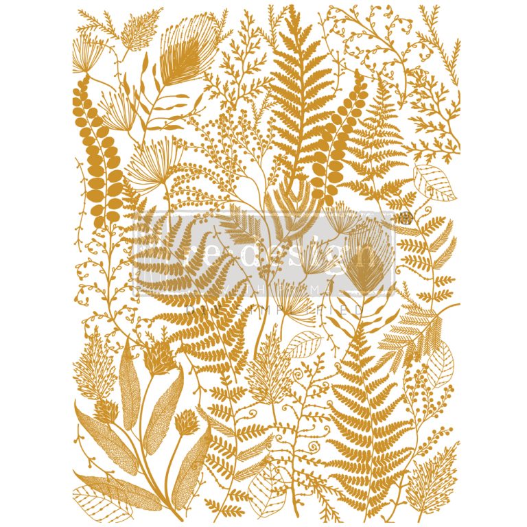 Re-Design With Prima® Decor Transfer : Foliage Finesse 18x24"